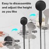 1 pcs Integrated Suction Cup Shower Rack,Adjustable Suction Cup Shower