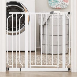 Regalo Safety 29"-38.5" Easy Step Baby Gate, Bottom of Stairs & Doorways