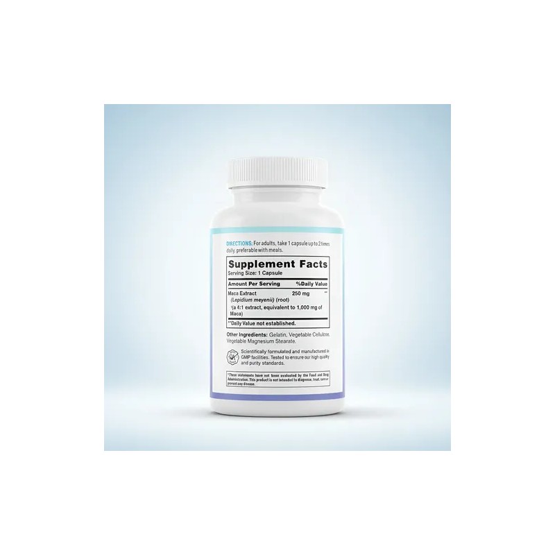 Vitamin World, Maca 1000 Mg, 60 Caps