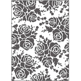 Cartella goffratura, dimensioni 13x18,5 cm, spessore 2 mm, rosa, 1pc