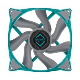 Iceberg Thermal IceGALE Xtra 140mm PWM Ball Bearing High Performance Case Fan, Teal