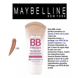 Maybelline Base Maquillaje Bb Cream Dream Bb Fresh, Maybelline 3 Pzas