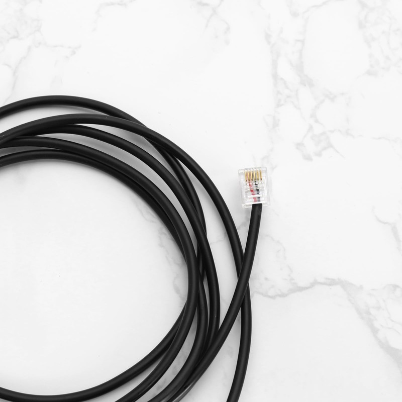VGOL DB9 Serial RS232 to RJ11 RJ12 6P6C Adapter Cable