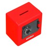 Kids Mini Money Safe Box Coded Lock Coin Cash Saving