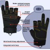 Seibertron S.O.L.A.G-T Tactical Three Fingerless Gloves - Quick Dry Non-Slip