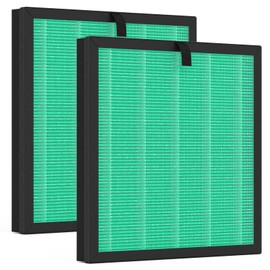 XBWW 2 Packs G3 Replacement Filter Compatible with Ameifu G3 Vewior A3 Tailulu HQZZ-260 Air Purifi-er, 3-in-1 Filter of Premium Filter and Activated Carbon Filter,Green