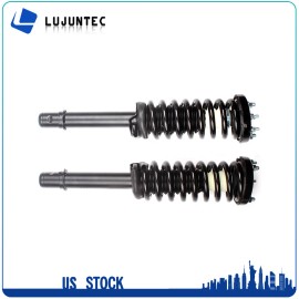 lujuntec Set (2) Front Complete Struts With Spring For 2003-2007 Honda Accord 2.4L 3.0L