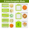 16 in 1 Vegetable Chopper,Veg Chopper and Dicer with 1.2L