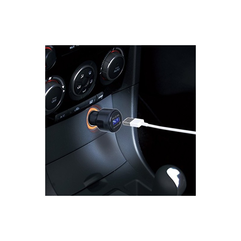 セイワ(SEIWA) 車内用品 シガーソケットタイプ充電器 リバーシブルUSBソケット 5V2.4A 1口 F265