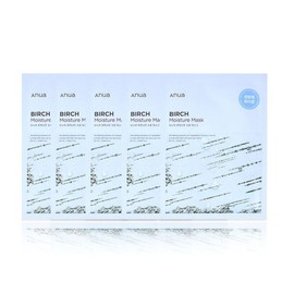 Anua 아누아 자작나무 수분마스크 25ml 5매 Anua Birch Moisture Mask 25ml 5 Sheets