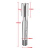 ATOPLEE Metric Thread Tap,M18 HSS 6542 Right Hand Thread Tap