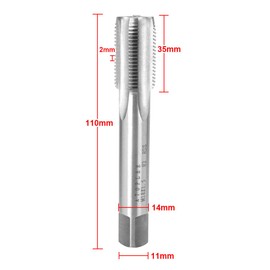 ATOPLEE Metric Thread Tap,M18 HSS 6542 Right Hand Thread Tap (M18x1.5)