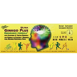 Prince Of Peace - Ultra Ginkgo Plus, 30 Bottles, 0.34 OZ/Each, 10.2 fl oz