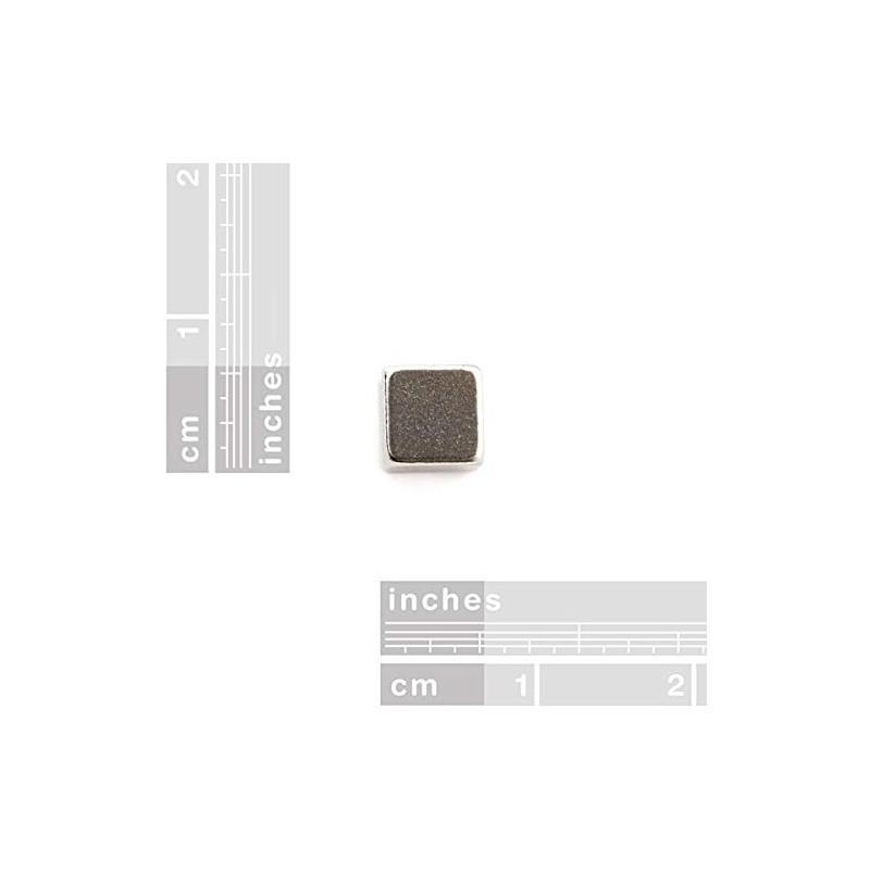 SparkFun Electronics Magnet Square - 0.125"