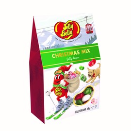 Jelly Belly - Christmas Mix Mini Gable Box, 45g x 12 - Assorted Jelly Beans