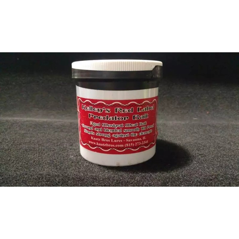KAATZ BROS RED LABEL PREDATOR BAIT COYOTE BOBCAT FOX TRAPPING