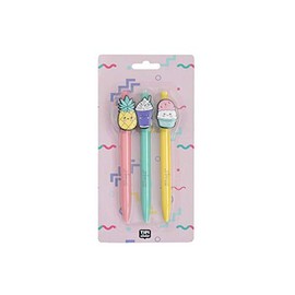 Set of three balls with characters - badges and patches