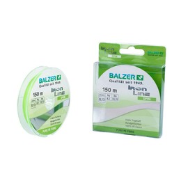 Balzer Iron Line Spin 4-Way Braided Fishing Line Colour: Chartreuse 0.16 mm 150 m