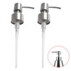 2Pcs Soap Dispenser Pump,304 Stainless Steel Liquid Soap Dispenser Replacement