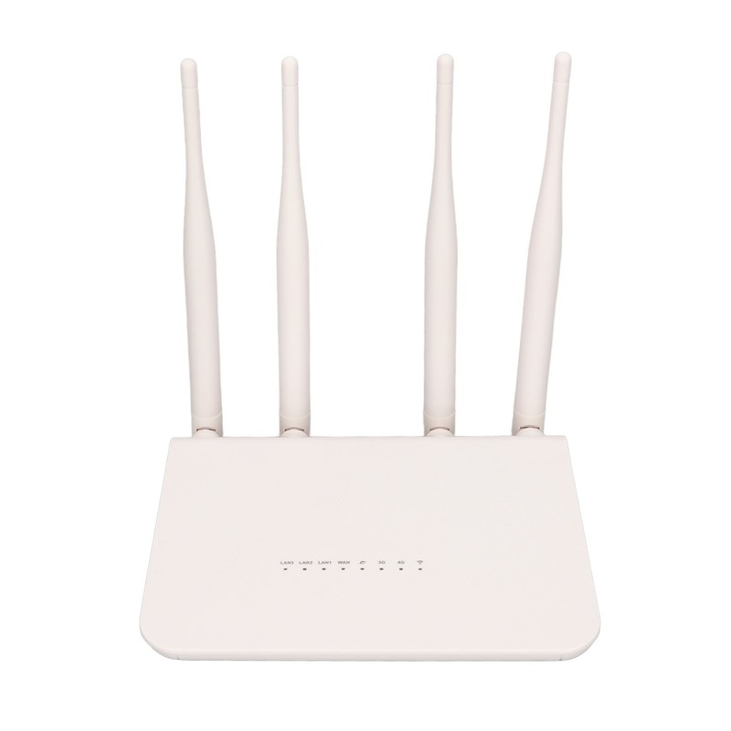 4G LTE Modem Router with SIM Card Slot 4 Antennas