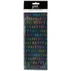 Navy Happy Birthday Tissue Paper