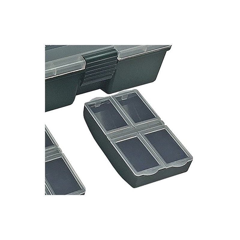 FLADEN Fishing System Tackle Box 10 Sectioned Specialist Terminal Storage