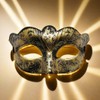 Generic Janylin Vintage Masquerade Mask Women Roman Soldier Mask Venetian