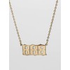 888 Angel Number BALANCE Gold Necklace and Quote Card