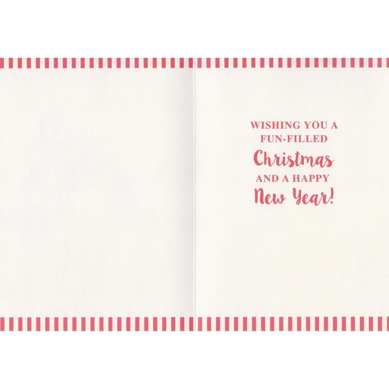 Unbranded Christmas Gingerbread House with Ginger Man Holiday Greeting Cards