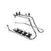 TCT-MOTORPARTS Heavy duty Saddle bag Conversion Brackets Set Fit for