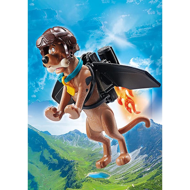 Playmobil SCOOBY-DOO! 70711 Collectible Pilot Figure, for Children Ages 5+