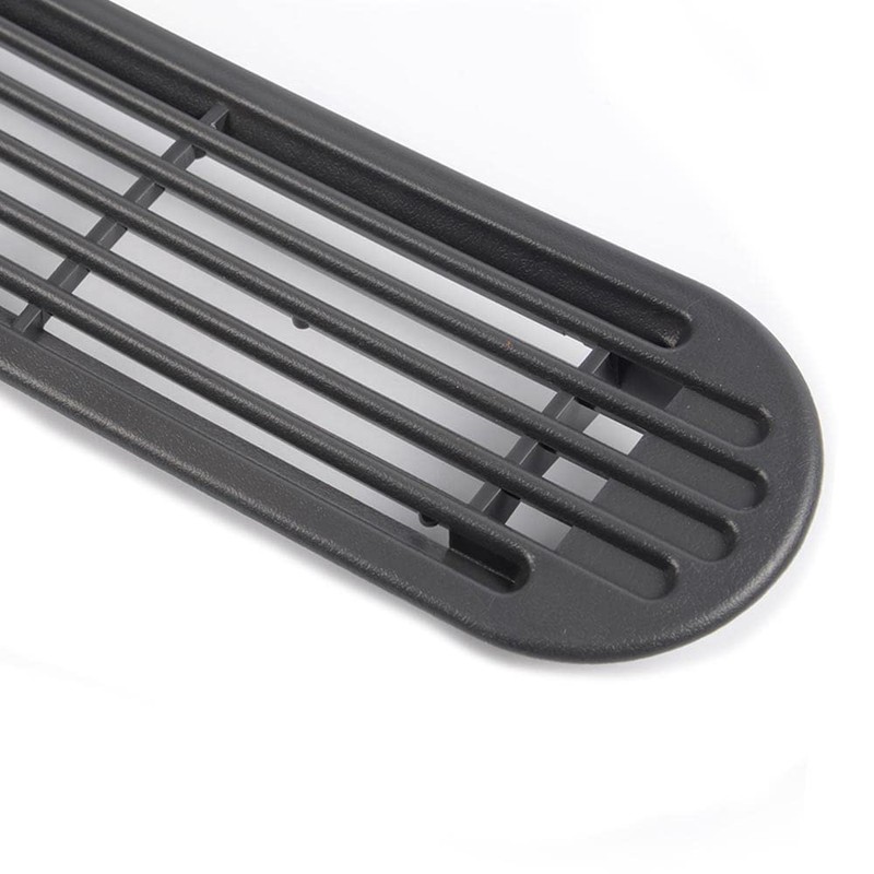 PIT66 Gray Graphite Dash Defrost Vent Cover Grille Panel Compatible