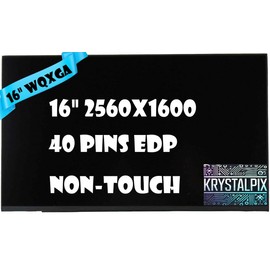 New KrystalPix LCD Display FITS- Replacement LCD for Razer Blade 16 16" Gaming RZ09-0483UEJ4-R3U1 240hz Mini-LED Display 16" WQXGA 2560x1600 40 pins LCD Non-Touch Screen