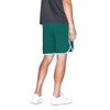 American Apparel Men's Interlock Basketball Shorts, Forest/White, Large
