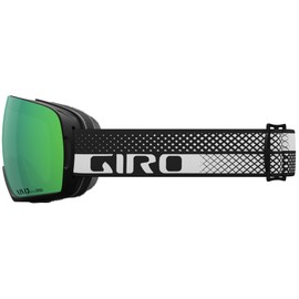 Giro Article II Adult Snow Goggle - Black/White Flow Strap with VIVID Emerald/VIVID Infrared Lenses
