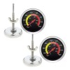 2x Termometro Horno Asador Parrilla 50 A 800c Tuerca 7cm