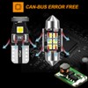 Winetis 6000K Bright White Interior LED Bulbs Kit Package Map