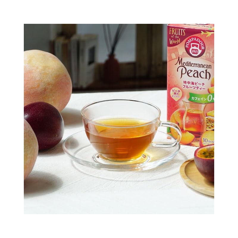 Pompadour Mediterranean Peach 1 Box (0.09 oz (2.5 g) x