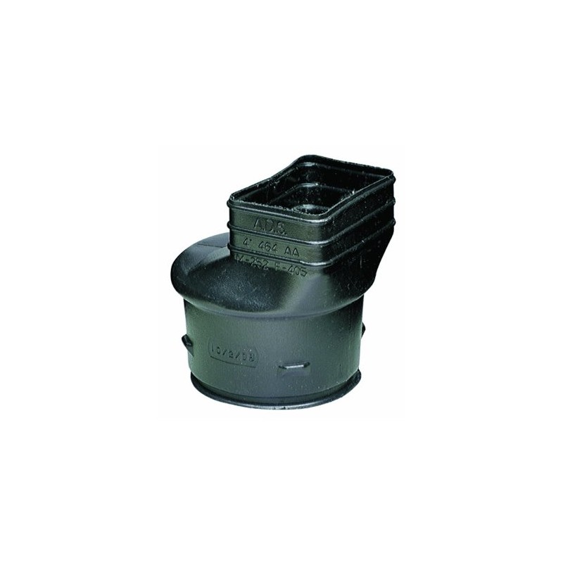 Ads Downspout Adapter 3-1/4 " X 2-1/2 " Polyethylene
