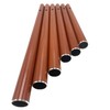 Lveofielygi 6 Pcs Red Wood Grain Wind Chime Tubes (DIAM: