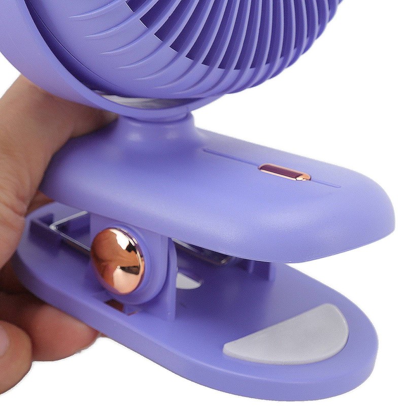 Desk Clip On Fan 3 Wind Speed Safe Design Compact