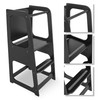 Dream On Me Explora Tower & Step Stool in Black,