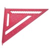 Woodworking Triangle Aluminum Alloy Red Corrosion Resistance Clear Scale Carpentry