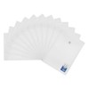 Document Wallet A4 Transparent Folder Pack of 12 Document Folder