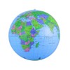 Jagowa 3 Pcs Inflatable Globe PVC World Globe Beach Ball