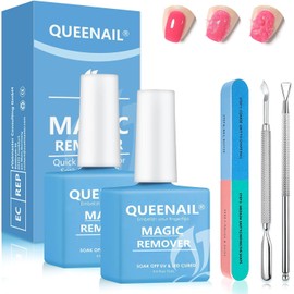 2x15ml Gel Nagellack Entferner,Professioneller Gel Nagellackentferner,Effektiver Nagellackentferner Für Gelnägel,Entfernt Gelnagellack in 3-5 Minuten,Ideal für Maniküre & Nagelpflege