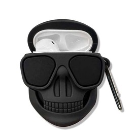 Funny Cute Cartoon AirPods Pro 3 Generation Protective case 1/2 Generation Earphone Protective case with Keychain Anti-Drop Soft Silicone Cover (airpods pro case)