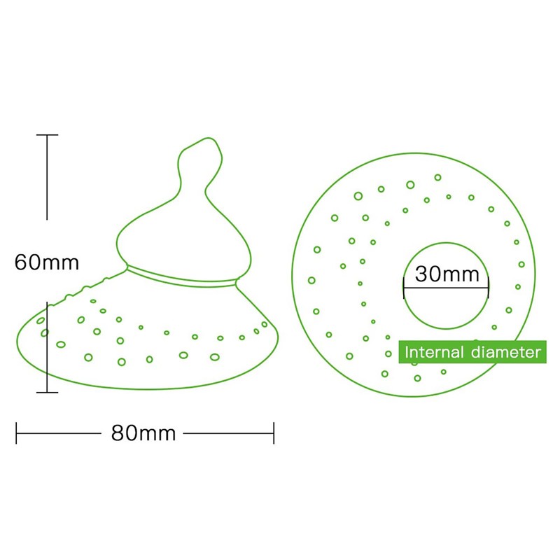 haakaa Nipple Shields Breast Shields for Nursing New Upgrade Extra-Soft