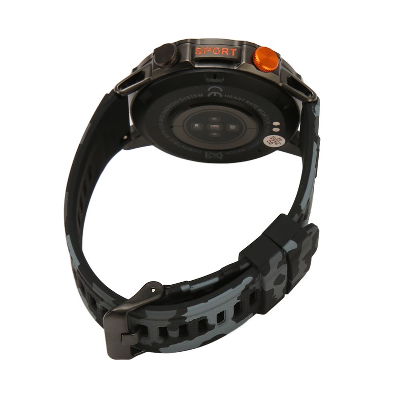 Smart Watches Camouflage Black With External Speaker Outdoor Smart Watch