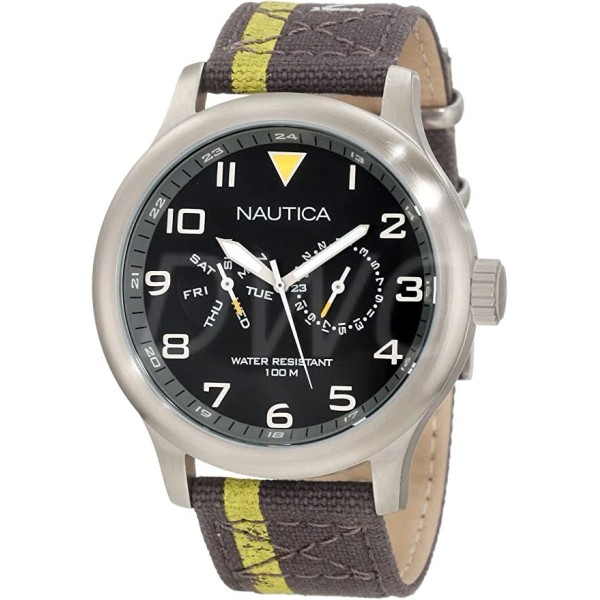 NAUTICA BFD 103 Classic 45MM Analog Canvass Band Men's Watch